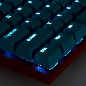 FR-TEC Gaming Keyboard - Cable Connectivity - USB Interface - Spanish - QWERTY Layout - Blue - Mechanical Keyswitch - Play