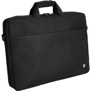 V7 Essential CTK14-BLK Carrying Case (Briefcase) for 35.8 cm (14.1") Notebook - Black - RFID Resistant, Weather Resistant 