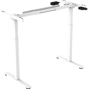 Digitus Tabelle Base - Weiß Basis - Höhenverstellbar - 1215 mm Höhe x 1350 mm Breite x 500 mm Tiefe