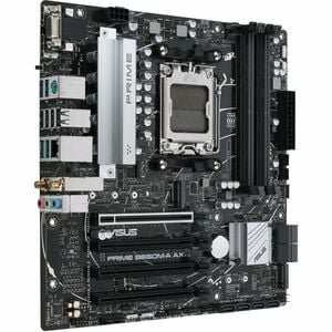 Asus Prime B650M-A AX Desktop Motherboard - AMD B650 Chipset - Socket AM5 - Micro ATX - Ryzen 7, Ryzen 5 Processor Support