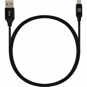 Our Pure Planet 1 m Micro-USB/USB Data Transfer Cable - First End: 1x USB - Male - Second End: 1x Micro USB - Male