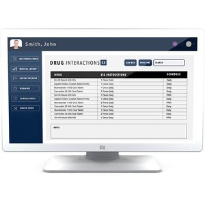 Elo 2703LM 27" Class LCD Touchscreen Monitor - 16:9 - 14 ms - 68.6 cm (27") Viewable - TouchPro Projected Capacitive - 10 