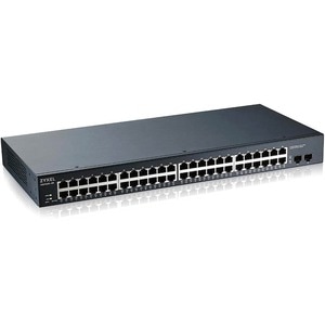ZYXEL GS1900 GS1900-48 48 Ports Manageable Ethernet Switch - Gigabit Ethernet - 10/100/1000Base-T, 1000Base-X - 2 Layer Su