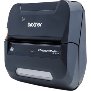 Brother RJ4230BL Desktop Direktthermodrucker - Monochrom - Etiketten-/Quittungsdruck - USB - USB-Schnittstelle - Seriell -