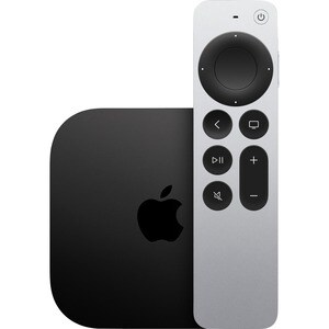 TV de Internet Apple TV 4K - 128GB HDD - LAN inalámbrica Cable Included - Negro - Siri - HDR10, HDR10+, HLG - Dolby Digita