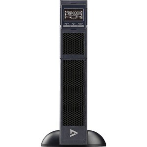 V7 UPS2URM3000DC-NC-1E Double Conversion Online UPS - 3 kVA/3 kW - 2U Rackmontage - 3 Stunde(n) Recharge - 2,60 Minute(n) 