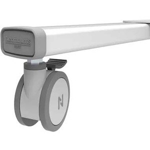 Neomounts Display Cart - 70 kg Capacity - 4 Casters - 100 mm Caster Size - 903 mm Width x 702 mm Depth x 1750 mm Height - 