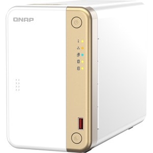 QNAP Turbo NAS TS-262-4G 2 x Total Bays SAN/NAS Storage System - 4 GB Flash Memory Capacity - Intel Celeron N4505 Dual-cor