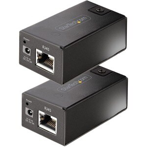 StarTech.com 150m (492ft) USB 2.0 Extender over Cat5e/Cat6 Ethernet Cable, Externally Powered USB Extender/Adapter via RJ4