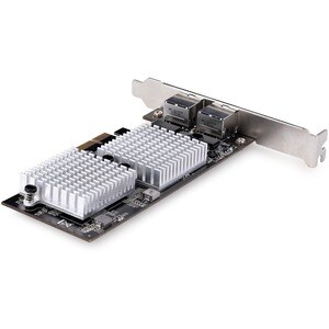 StarTech.com 10Gigabit Ethernet Card for Computer, Server - 10GBase-T - Plug-in Card - PCI Express 3.0 x4 - Low Profile Br