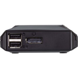 ATEN 2-Port 4K DisplayPort USB-C Cable KVM Switch with Remote Port Selector - 2 Computer(s) - 1 Local User(s) - 4096 x 216