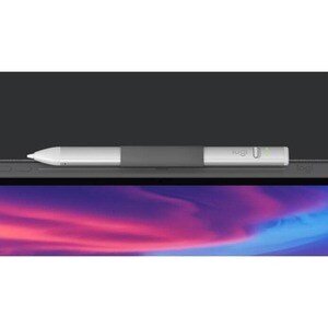 Logitech Combo Touch Keyboard/Cover Case Apple, Logitech iPad (10th Generation) Tablet - Oxford Gray - Scrape Resistant, B
