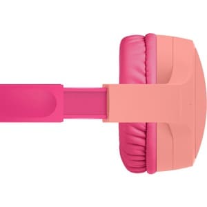 Belkin SOUNDFORM Mini Wired On-ear, Over-the-head Stereo Headset - Pink - Binaural - Ear-cup - 121.9 cm Cable - Mini-phone