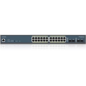 EnGenius EWS7928FP-FIT Ethernet Switch - 24 Ports - Manageable - Gigabit Ethernet - 10/100/1000Base-T, 1000Base-X - 2 Laye