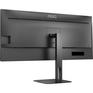 AOC U34V5C/BK 34" Class WQHD Gaming LCD Monitor - 21:9 - Matte Black - 86.4 cm (34") Viewable - Vertical Alignment (VA) - 