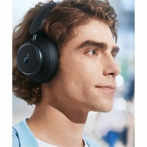 soundcore Space Q45 Headset - Stereo - Wireless - Bluetooth - Over-the-head - Binaural - Circumaural - Noise Canceling - B