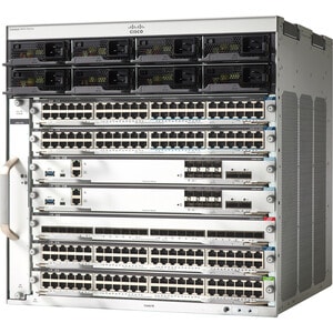 Cisco Catalyst 9400 C9407R Manageable Switch Chassis - 3 Layer Supported - Modular - 10U - Rack-mountable