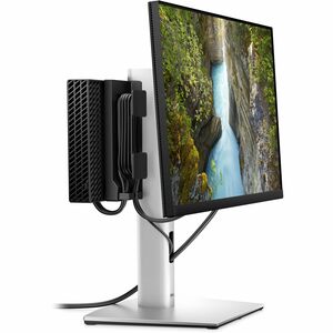 Dell Height Adjustable All in One Stand - 48.3 cm (19") to 68.6 cm (27") Screen Support - 5.80 kg Load Capacity - 38.5 cm 