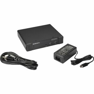 Black Box Agility KVM over IP Fiber Extender - Dual-Monitor, DisplayPort, USB 2.0 - 65616.80 ft Range - WQXGA - 2560 x 160