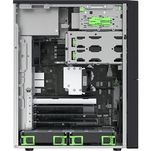 Fujitsu PRIMERGY TX1310 M5 Tower Server - 1 Xeon E-2374G 3.70 GHz - 16 GB RAM - 2 TB HDD - Serial ATA Controller - Intel C