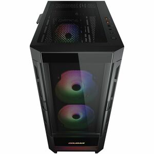 COUGAR Duoface RGB CGR-5ZD1B-RGB Gabinete para computadora gamer - Mini ITX, Micro ATX, ATX, EATX, SSI CEB Placa base admi