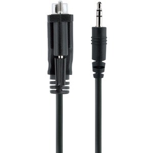StarTech.com 3ft (1m) DB9 to 3.5mm Serial Cable for Serial Device Configuration, RS232 DB9 Male to 3.5mm for Calibrating v