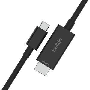 Belkin USB-C to HDMI Cable - 2 m HDMI/USB-C A/V Cable for Chromebook, MacBook, Projector, Mobile Device, ... - First End: 