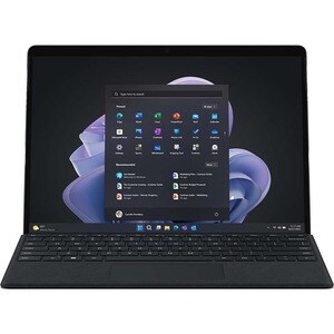 Microsoft Surface Pro 9 Tablet - 33 cm (13") - 8 GB - 256 GB SSD - Black - Core i5 12th Gen Deca-core (10 Core) i5-1235U -