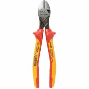 Fluke INDC8 Insulated Diagonal Cutter - 8" Length - Chrome-molybdenum Vanadium Steel - Heavy Duty, Insulated, Rugged