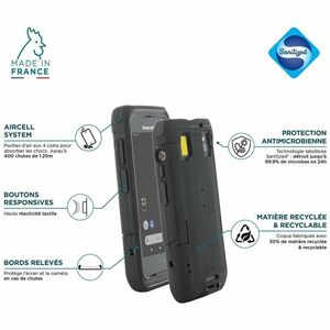 Coque MOBILIS Protech Durci - pour Honeywell Terminaux Portables - Noir - Résistant aux chocs, Résistant aux Bactéries, Ab
