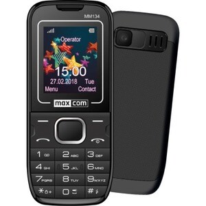 Telefono di funzione MaxCom Classic MM134 32 MB - 2G - 4,5 cm (1,8") TFT QVGA 128 x 160 - Single core (1 Core) - 32 MB RAM