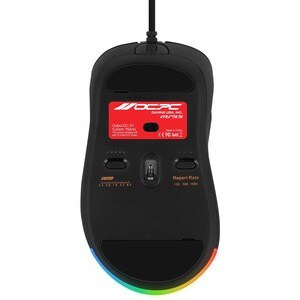 OCPC MR44 Gaming Mouse - Optical - Cable - Black - USB Type A - 16000 dpi - Right-handed