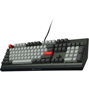 VisionTek OCPC Gaming - KR1 Premium Mechanical Keyboard - Cable Connectivity - Full-size - USB Type A Interface - RGB LED 