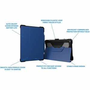 MAXCases Extreme Folio-X2 Rugged Carrying Case (Folio) for 25.9 cm (10.2") Apple iPad (9th Generation), iPad (8th Generati