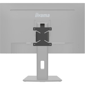 Support mural iiyama pour Mini PC, Thin Client, Moniteur, Ecran - Noir - 1 Écran(s) supportés - Compatibilité VESA