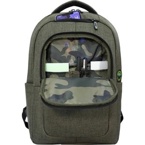 Urban Factory CYCLEE CITY Carrying Case (Backpack) for 26.7 cm (10.5") to 39.6 cm (15.6") Notebook - Khaki, Camouflage - S