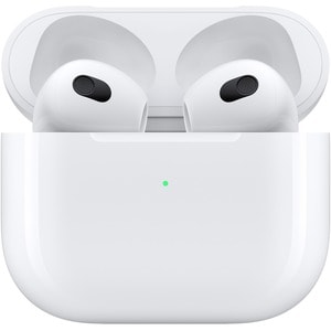 Apple AirPods (3rd Generation) Wireless Earbud Stereo Earset - White - Binaural - In-ear - Bluetooth