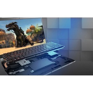Dell G15 5511 39.6 cm (15.6") Gaming Notebook - Full HD - 1920 x 1080 - Intel Core i5 11th Gen i5-11260H Hexa-core (6 Core