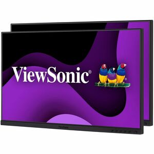 ViewSonic VG2448A-2_H2 24 Inch Dual Pack Head-Only 1080p IPS Monitor with Ultra-Thin Bezels, HDMI, DisplayPort, USB, and V