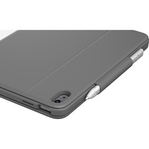 Cover tastiera Logitech Rugged Folio Robusto (Folio) Apple, Logitech iPad (decima generazione) Tablet - Grafite - Resisten