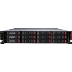 BUFFALO TeraStation 51220RH 12-Bay Secure Business 2U NAS 48TB (4x12TB) w/ Hard Drives Included - Annapurna Labs Alpine Qu