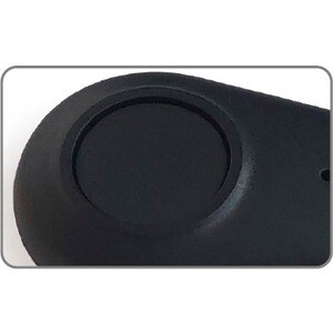 Technaxx Remote Control for Car Alarm TX-100 - Infrared - 26.25 ft Operating Distance - BatteryBlack