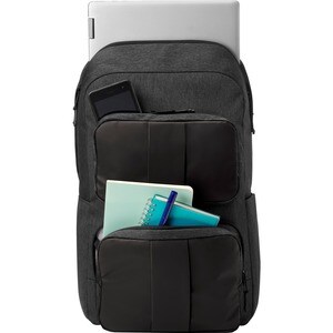 HP Carrying Case (Backpack) for 38.10 cm (15") to 39.62 cm (15.60") Notebook - Fabric, Mesh Body - Trolley Strap - 16 L Vo