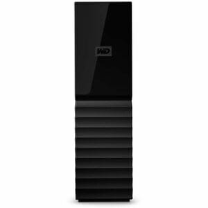 WD My Book WDBBGB0160HBK-BESN 16 TB Desktop Hard Drive - External - Black - USB 3.2 (Gen 1), USB - 256-bit AES Encryption 