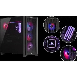 Corsair VENGEANCE i7400 Gaming Desktop Computer - Intel Core i7 13th Gen i7-13700K - 32 GB - 2 TB SSD - Mid-tower - Intel 