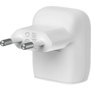 Belkin BOOST↑CHARGE 20 W AC Adapter - Universal Adapter - For iPhone - White