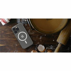 Belkin SheerForce Hülle für Apple iPhone 14 Pro Smartphone - Durchsichtig - Anitbakteriell, UV-resistent, Vergilbungsbestä