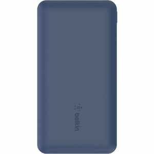 Belkin BoostCharge Stromspeicher - Blau - für iPhone, iPad, AirPod, Smartwatch, Smartphone - 10000 mAh - 3 x USB - Blau