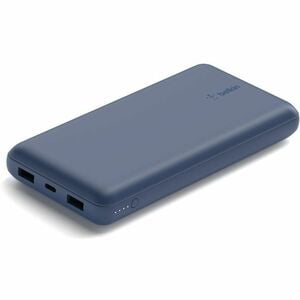 Belkin BOOST↑CHARGE Stromspeicher - Blau - für Smartphone, Tablet-PC - 20000 mAh - 3 x USB - Blau