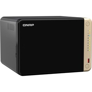 QNAP Turbo NAS TS-664-8G SAN/NAS Storage System - 1 x Intel Celeron N5095 Quad-core (4 Core) - 6 x HDD Supported - 0 x HDD